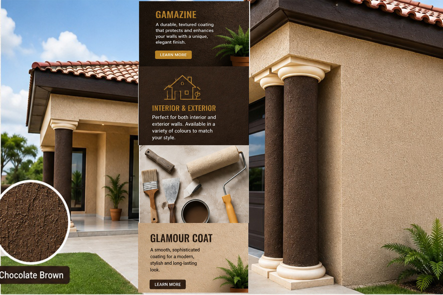 Ephatha wall coating showcase