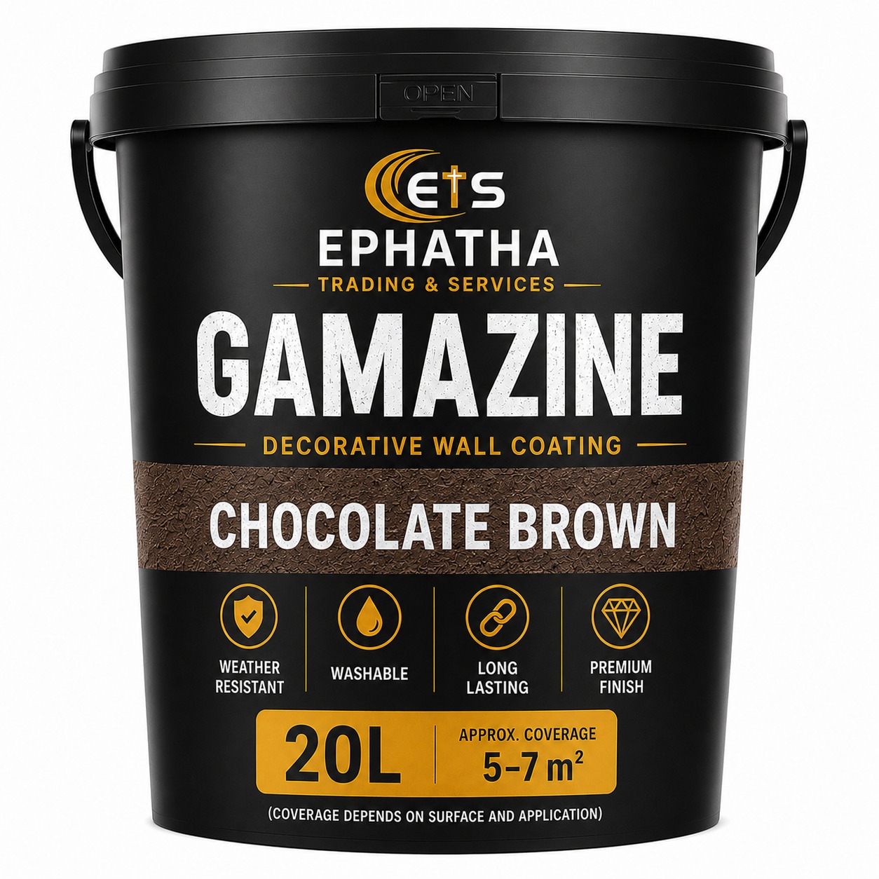 Ephatha Gamazine Chocolate Brown 20L