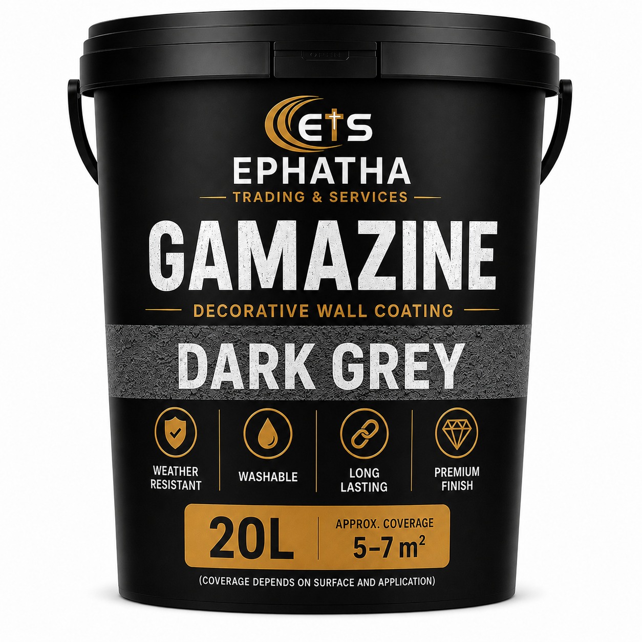 Ephatha Gamazine Dark Grey 20L
