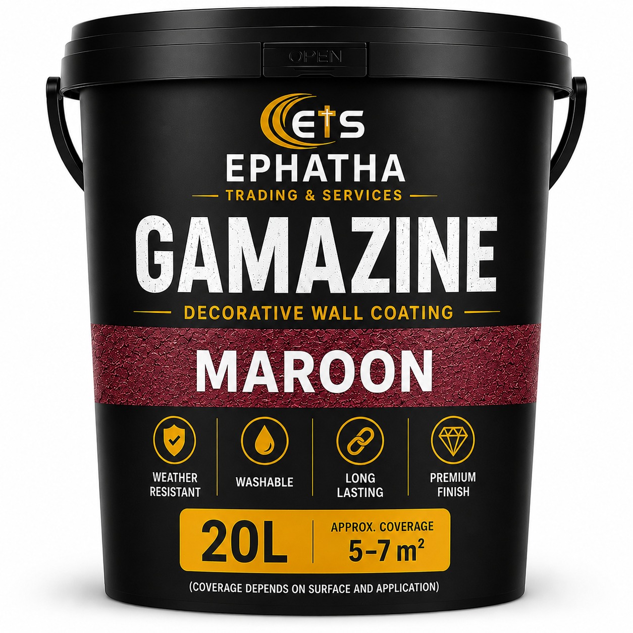 Ephatha Gamazine Maroon 20L